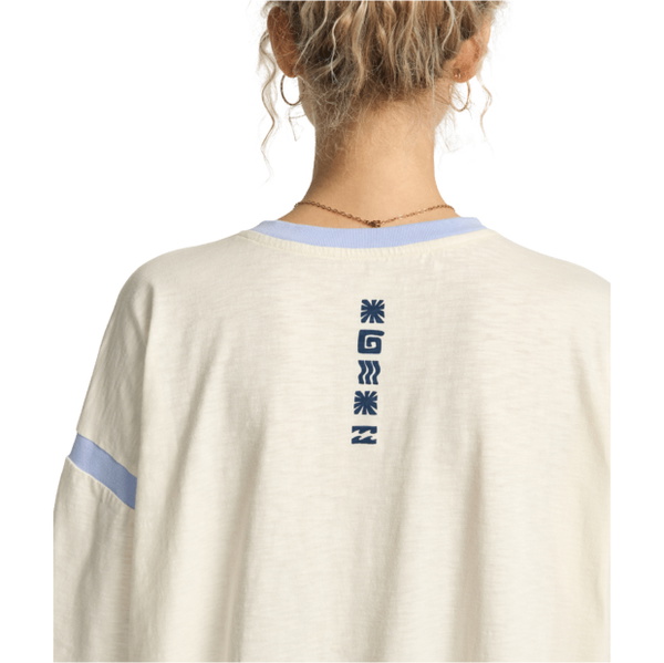2026 Billabong Womens Water Dreams Knit Top EBJKT00123 - Salt Crystal